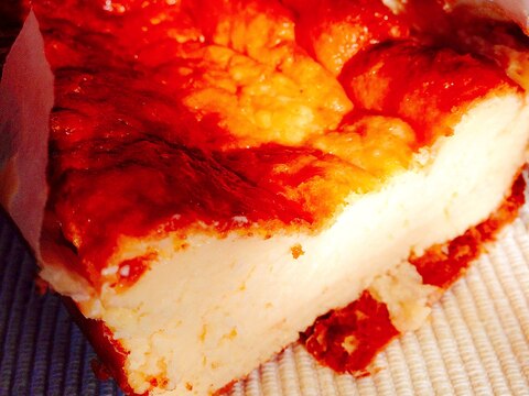 混ぜるだけ!カッテージチーズケーキ